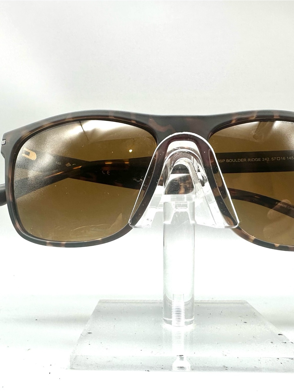 Columbia Boulder Ridge C550SP Polarized Sunglasses Tortoise Brown 242 57-16-145